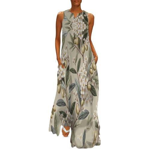 Robe lâche grande taille avec poches pour un confort d'été absolu