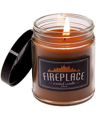 Fireplace Scented Jar Candle (6.5 oz)