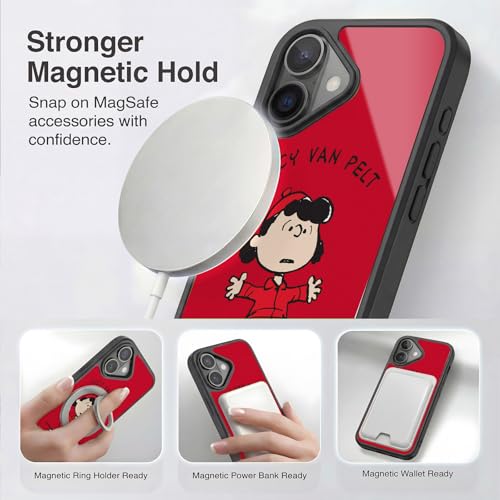 Coque Peanuts Lucy iPhone 17 protection gel antichoc transparente