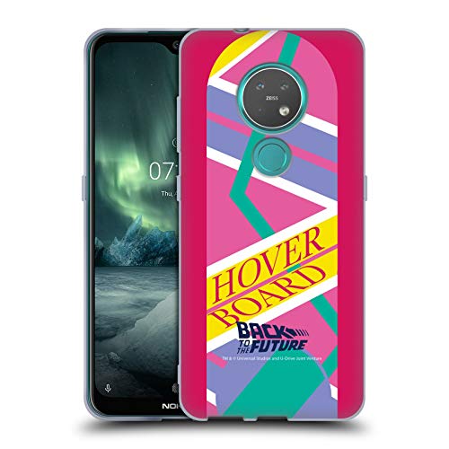 Offizielle Back to The Future Hoverboard 2 I Zusammengestellte Kunst Soft Gel Handyhülle Hülle Huelle kompatibel mit Nokia 6.2/7.2