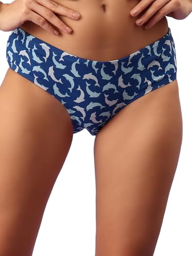 Culotte hipster pour femme 100% coton respirant avec élastique doux