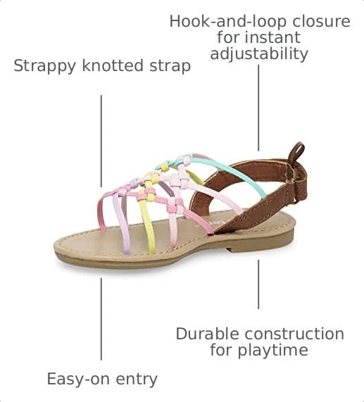 Image of carter's Girl's Edina2 Sandal
