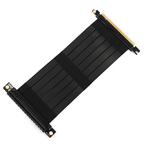 BQZYX+ PCI-E Extension Cable pci Extension Cable 16x pcie Riser (pcie Extender 90 Degree 20cm pcie Riser Cable