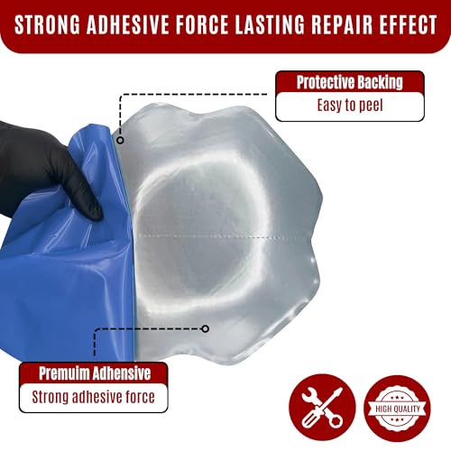 Image of Bias Ply Tyre Repair Patch No. 7 | Heavy-Duty, Strong & Flexible Puncture Repair Patches for Cars, Trucks, Tractors & Commercial Vehicles | Durable Tyre Repair Solution | Box of 5