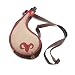 LEAK PROOF Bota Bag – 750ml Spanish Wine Skin – Premium Leather Canteen With Heavy Duty BPA-Free Bladder Liner and Comfortable Shoulder Strap
