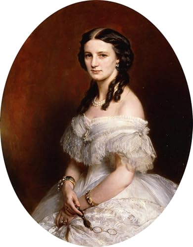 Impression tableaux peinture sur toile de maître Winterhalter 60x90cm