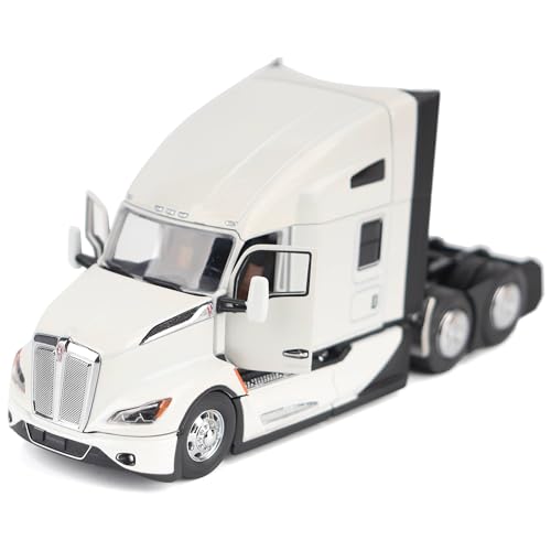 Kenworth T680 Diecast Masters 1:50 Pearl White miniatura 4