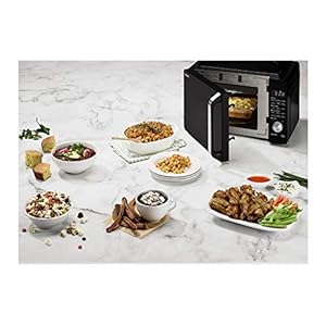 Cuisinart Countertop AMW 60 3 in 1 Microwave Airfryer Oven Black