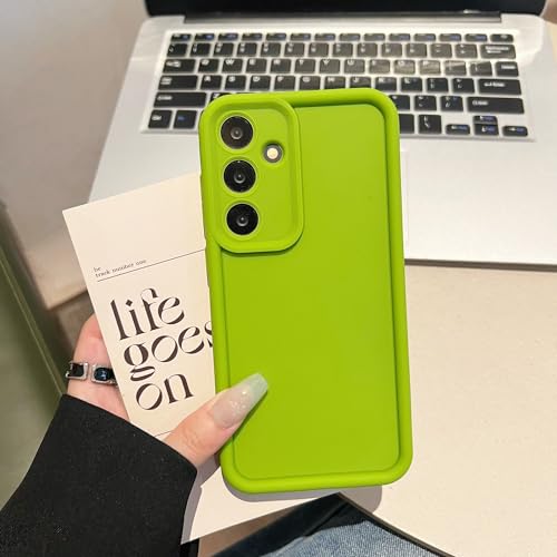Puxicu Slim Case for Samsung Galaxy S22, Enhanced Camera Protection, Shockproof Skin-Friendly Touch Soft Case Cover for Samsung Galaxy S22 Phone, Avocado Green - image 3