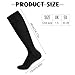 FRIUSATE 3 Pairs Kids Football Socks Black Children Football Socks Youth Soccer Socks Breathable Football Sport Socks for Boys Girls Junior Running Hockey Rugby(30-38)