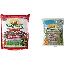 Wagners 62032 Cardinal Blend Wild Bird Food, 6-Pound Bag & 62067 Deluxe Treat Blend Wild Bird Food, 4-Pound Bag
