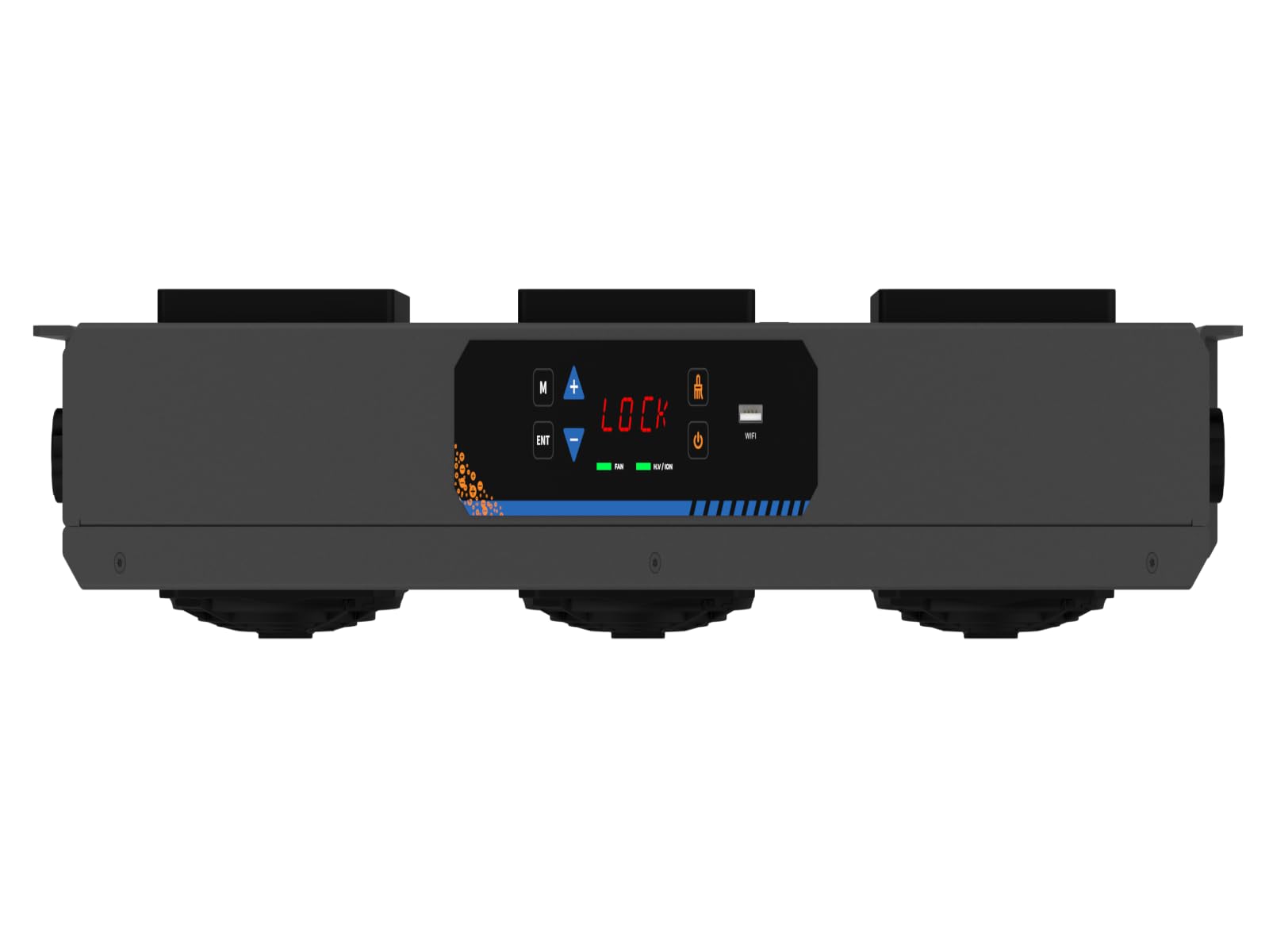 DF463A ESD-Statikschutz- und HF-automatische Reinigungs-Ionisierende Luftbläse.Netzwerk-REMOTE-Monitoring. Langlebige Wolfram-Ionennadel.