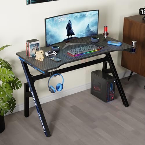 PayLessHere Gaming Desk 47-inch Blue thumbnail 2