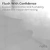 Nolla Flushable Wipes - 100% Plant-Based and Biodegradable - Soft, Unscented + Soothing Aloe and Vitamin E - For Adults and Kids 180 Count (3 Packs of 60)
