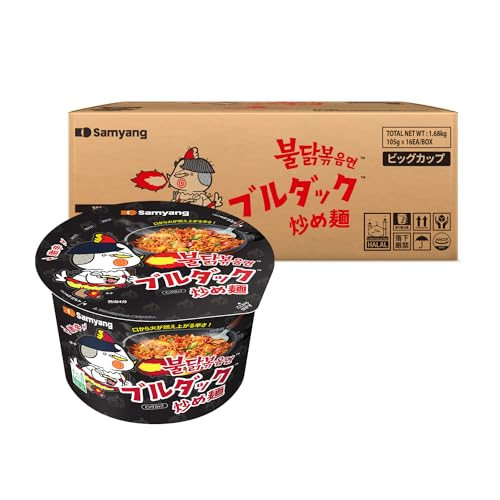 ブルダック炒め麺 BIGCUP オリジナル 16個セット 105g×16個のサムネイル