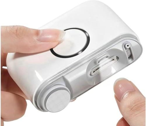 ONEDONE Electric Nail Clipper - 3-in-1 Rechargeable Baby Nail Trimmer Electric Nail File Polisher with Dual Blade Heads 3 Speeds Fingernail Grinder for Trimming & Polishing Safe for Baby Women Seniors