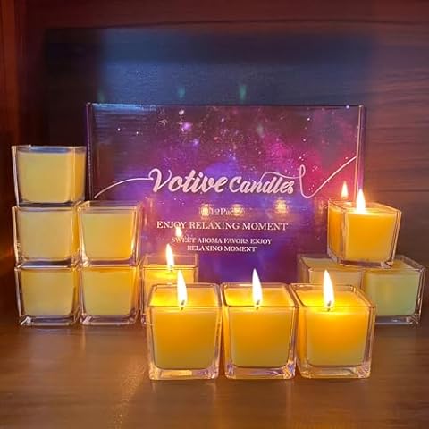 Seven Moons Citronella Votive Candles Cover
