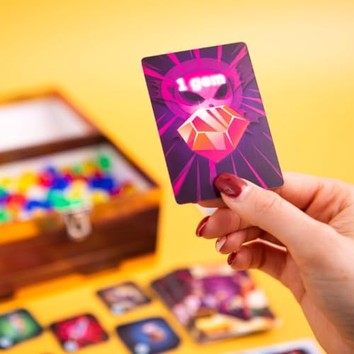 Curious Universe Games Pirate Quest | Board Game for 2 to 4 Players | Ages 5 Years and Above | Treasure Chest Game