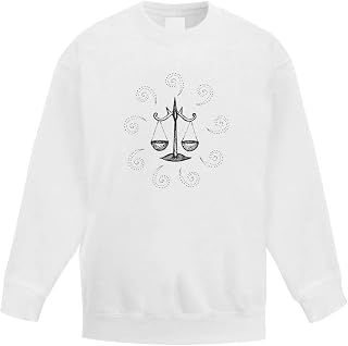 Azeeda 'Libra Scales' Kid's Sweatshirt/Jumper (12-13 Years) (KW00010889)