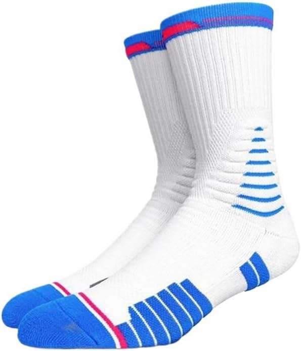 Basketball Socks, Men's Thickened Towel Socks, Sports Socks, Sweat Absorbing and Breathable