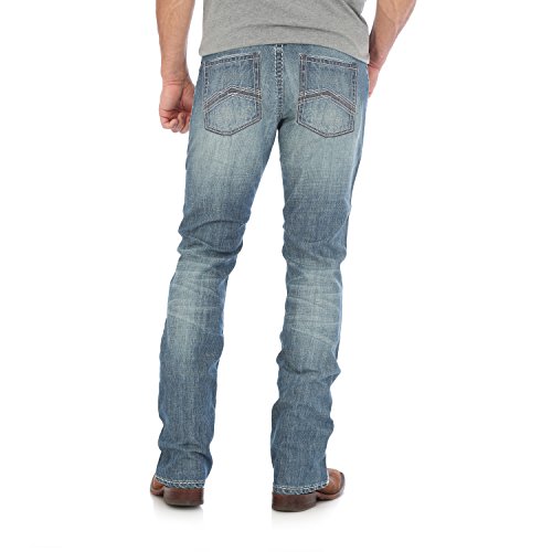 Wrangler Men's 20X Slim Fit Straight Leg Jean, red bluff, 36X34