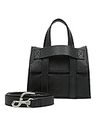 Liebeskind Berlin Damen Trudie Satchel, Schwarz, Extra Small (HxBxT 13.5cm x17.3cm x9.0cm) EU