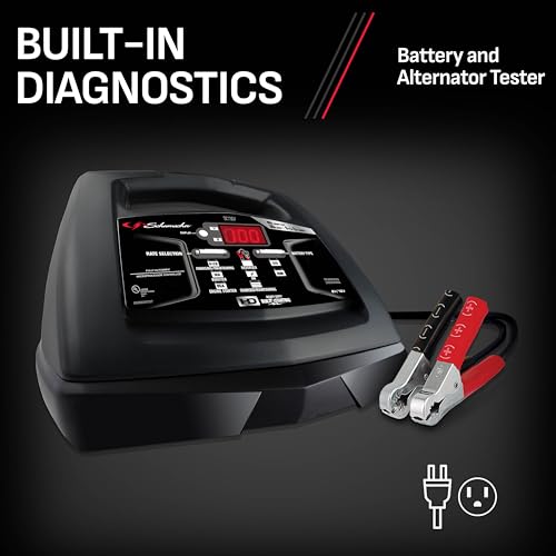 Image of Schumacher Electric 6A Car Battery Charger & Maintainer, 6V /12V - SC1307