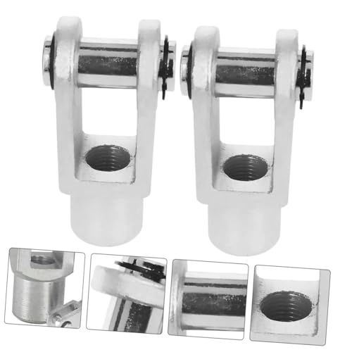 Double connecteur de tige de vérin pneumatique étanche et résistant - 7