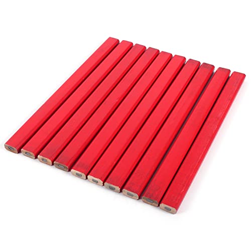 10pcs pack lápices carpintero octagonales 175mm miniatura 7
