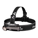 Fenix HM61R V3.0 - Lampada frontale ricaricabile per esterni, 1800 lumen, 195 m, 300 ore massime, fascio abbagliante, fascio di luce rossa/flash, base magnetica, IP68