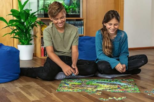 Ravensburger EXIT Puzzle Kids Die Dschungelexpedition - 368 Teile – Ansicht 3
