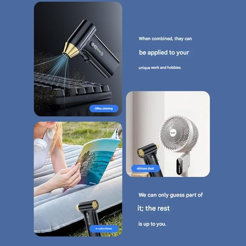 Petit ventilateur portable de camping et voyage pour l'extérieur - 7