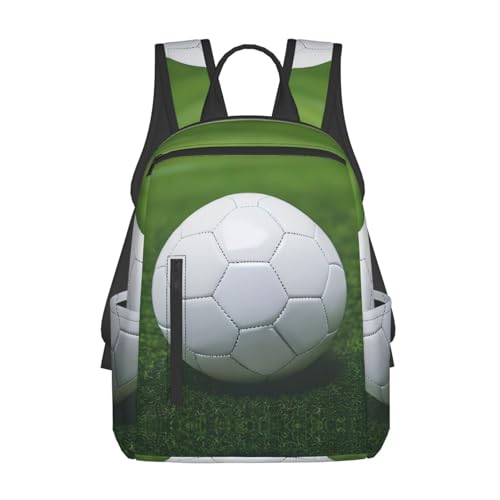 Sac à dos léger de randonnée avec imprimé football pour le camping