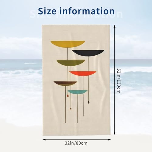 Serviette de bain absorbante grand format séchage rapide pour la douche