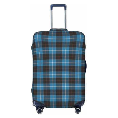 Travel Luggage Cover, Dunlop Ancient Tartan Suitcase Protector Fits 18-32 Inch Baggage Cover X-Large