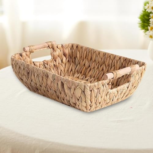 Cesta de almacenamiento rectangular para salón y cocina 6