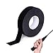 JEEZAO Hockey Schläger Griffband Tape Anti-Rutsch für Golf,Tennisschläger,Badmintonschläger,Klimmzugstangen,25MM (Schwarz)