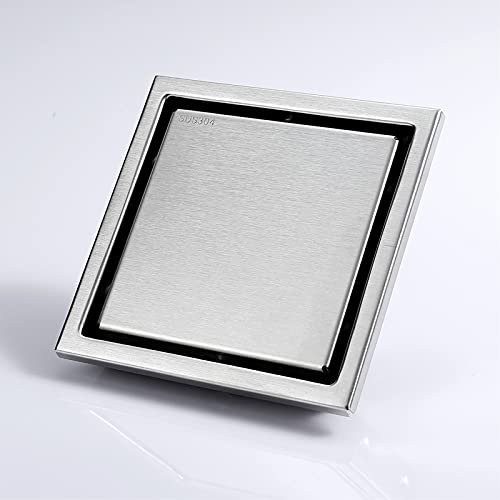 Siphon de sol de douche anti-odeur avec couvercle amovible facile à nettoyer - 7