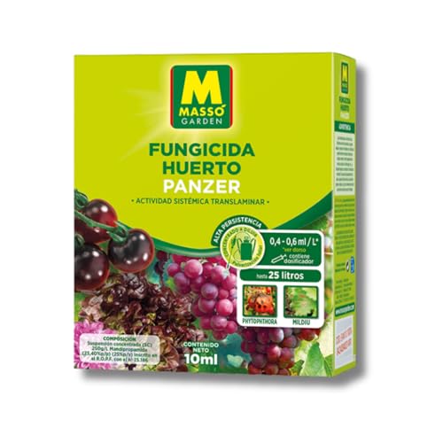 Fungicida Sistémico para el Huerto 10 ml MUY EFICAZ | Alta Eficacia contra Mildiu y Hongos Oomicetos | Mandipropamida 23,4% | Acción Translaminar y Resistente a la Lluvia | Nexum Market