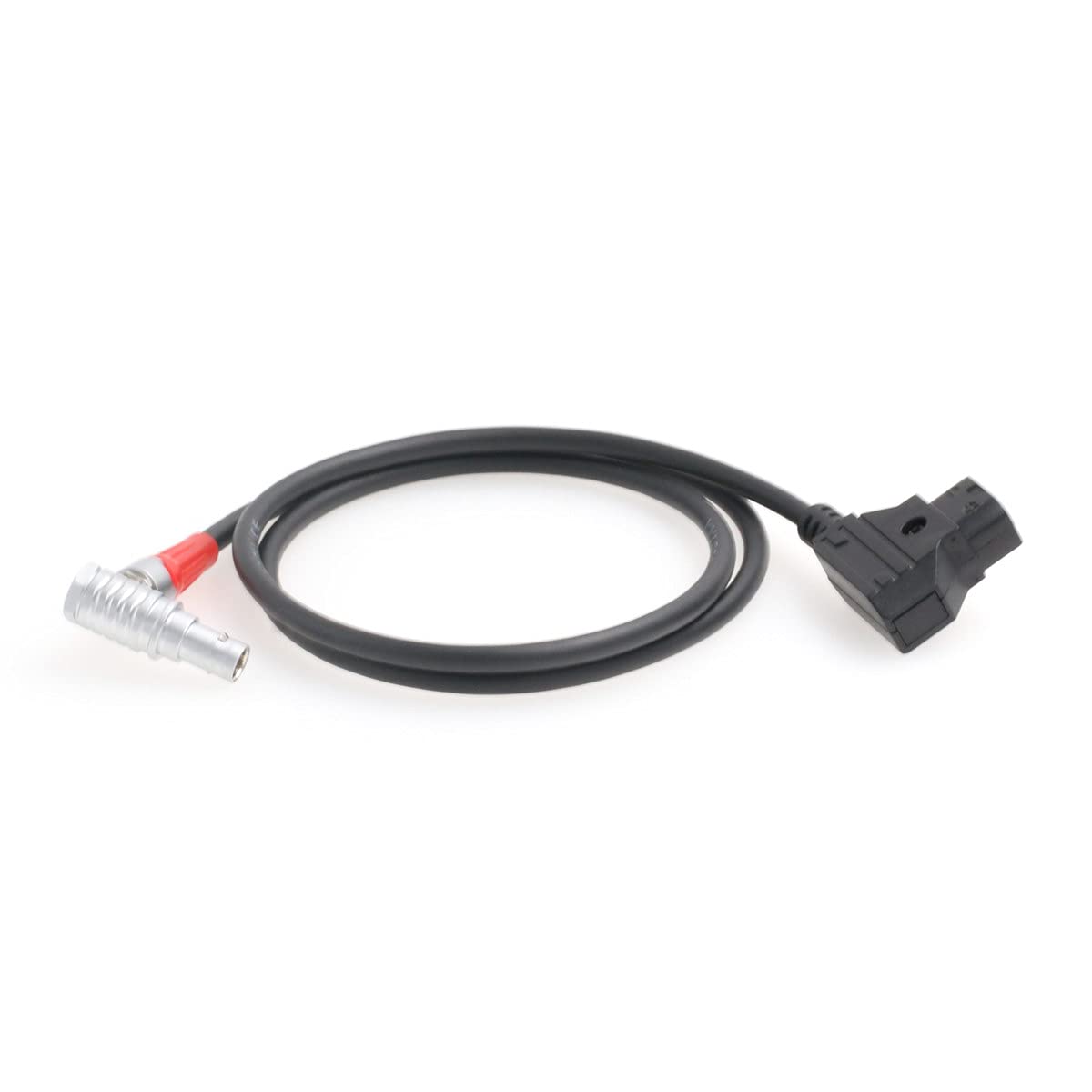 Cable D-tap a 2 pines en ángulo recto para teradek Bolt cable de alimentación de 30 pulgadas 6