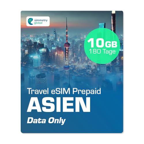 eSIM Asie 10 Go résout le problème du roaming pour les longs voyages