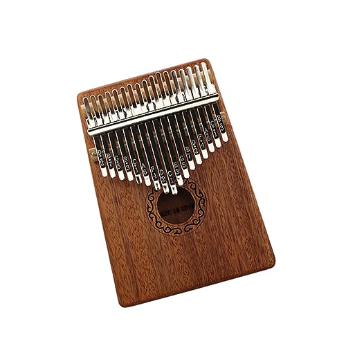 GOOHOCHY 1Pc Key Thumb Piano Acacia Finger Piano for Beginners Portable Solid Musical Instrument Easy to Play Lightweight Design for Music Anywhere