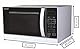 Sharp R742INW 2-in-1 Mikrowelle mit Grill/ 25 L/ 900 W/ 1000 W Grill/LED-Display/ 8 Automatikprogramme/Gewichtgesteuertes Auftauen/Kindersicherung/Energiesparmodus/hoher Rost/Silber