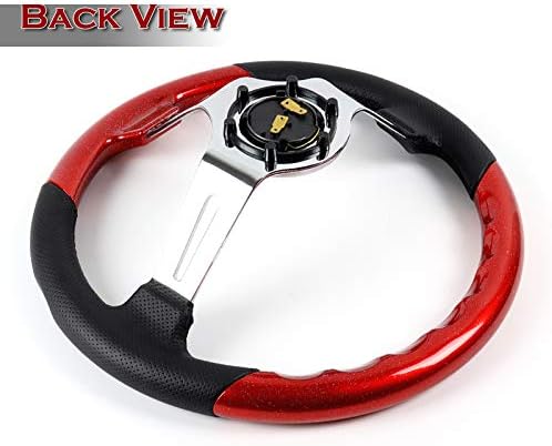 Miniatura 9 de W-Power - Volante de 3 radios (4.0in, 5.3in), color cromo