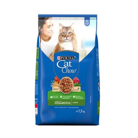 Gato, Pet Products Purina Cat Chow Hogareño Carne 1.5kg