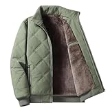 HHOZsafety Warmer Parka-Mantel, Winterjacke aus Dicker Baumwolle...