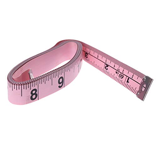 Cinta métrica para sastrería de 150 cm con pulgadas estándar miniatura 3