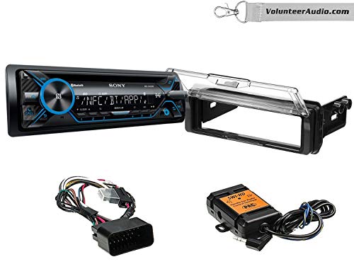 Sony MEX-N4200BT Single Din Radio Install Kit With CD Player, USB/AUX Fits 1998-2013