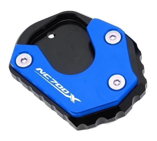 Extension de béquille NC750X NC700X élargisseur de support moto bleu