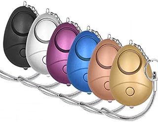KOSIN Safe Sound Personal Alarm, 6 Pack 140DB Personal Security Alarm Keychain